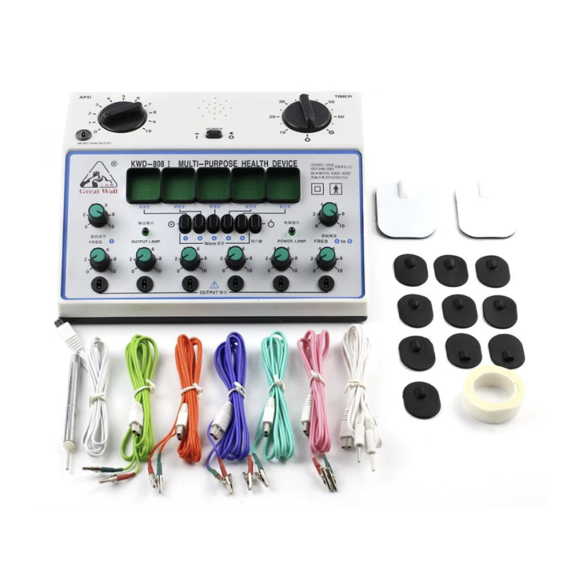 KWD-808i — a 6-channel acupuncture myostimulator with 5 wave modes for rehabilitation