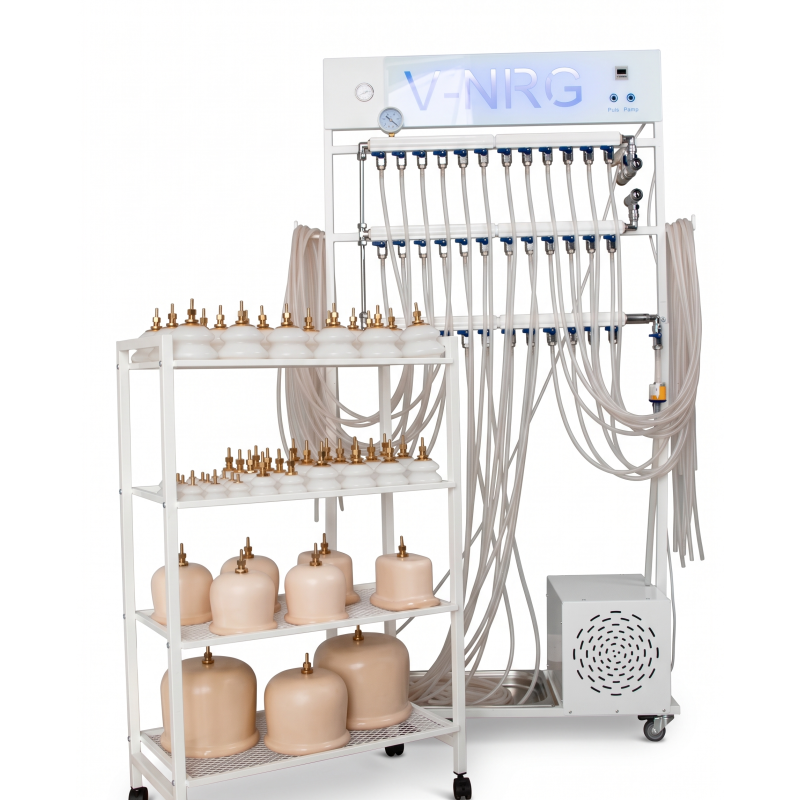 V-NRG 36PRO professional vacuum massage device (36-cup set)